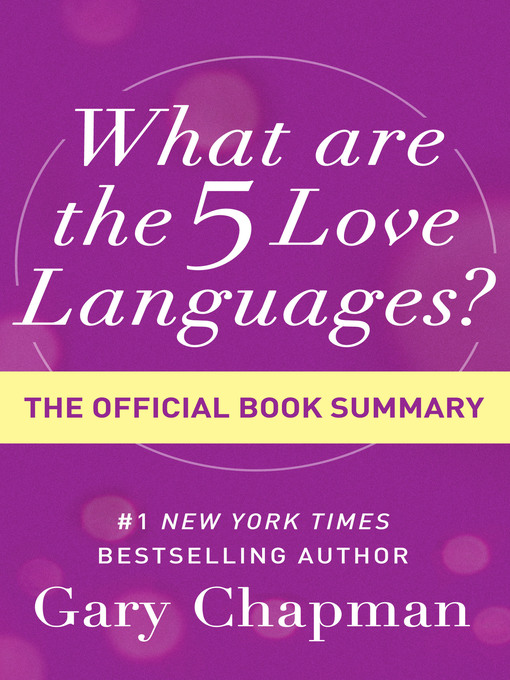 Title details for What Are the 5 Love Languages? by Gary Chapman - Available